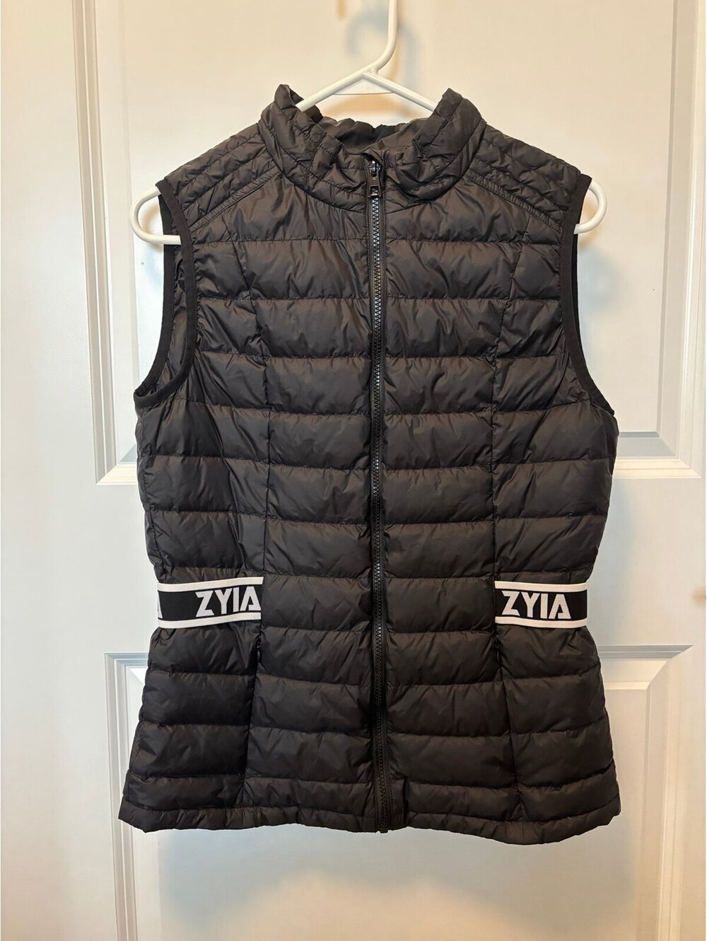 ZYIA Black Puffer Vest